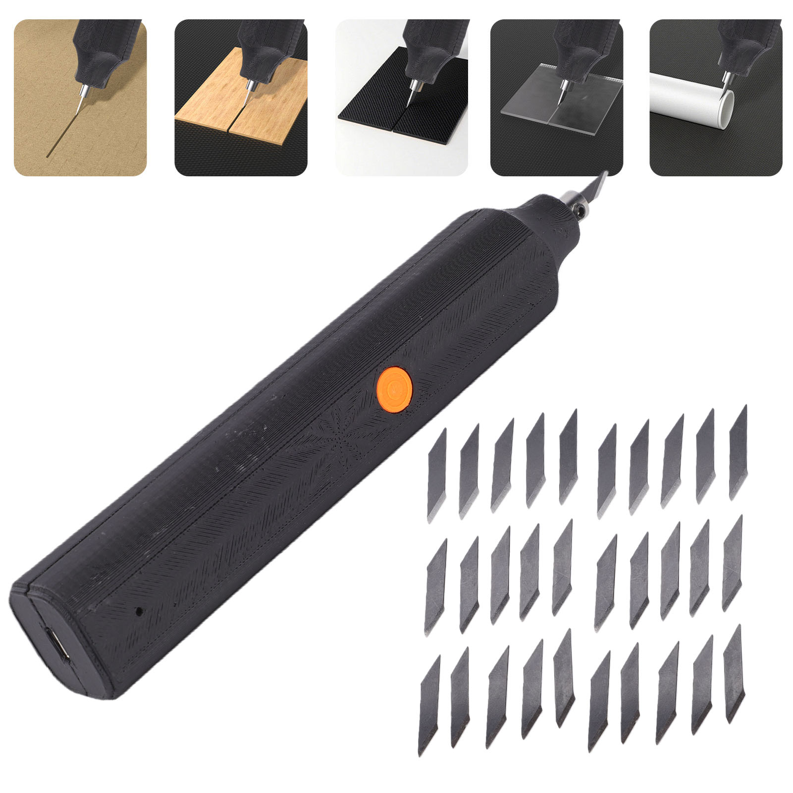 40kHz Ultrasonic Cutter with 3 - 3D Printing Model Free ulasan dan harga