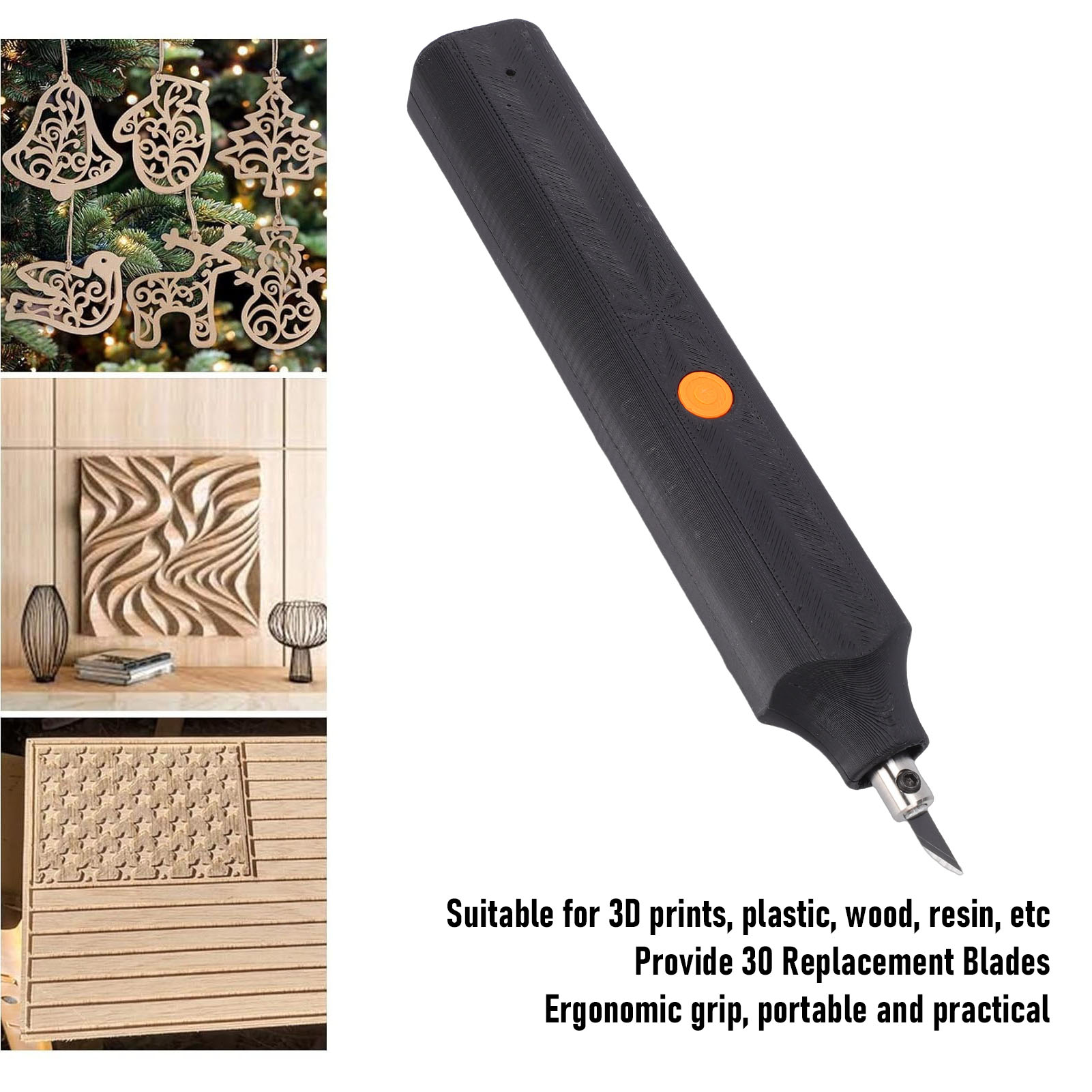 40kHz Ultrasonic Cutter with 3 - 3D Printing Model Free ulasan dan harga