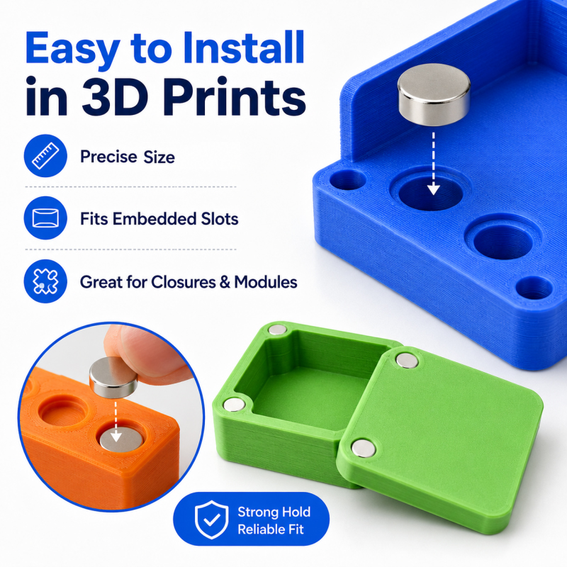 200pcs/box 3D Printing Magnets - 3D Printing Bambu ulasan dan harga