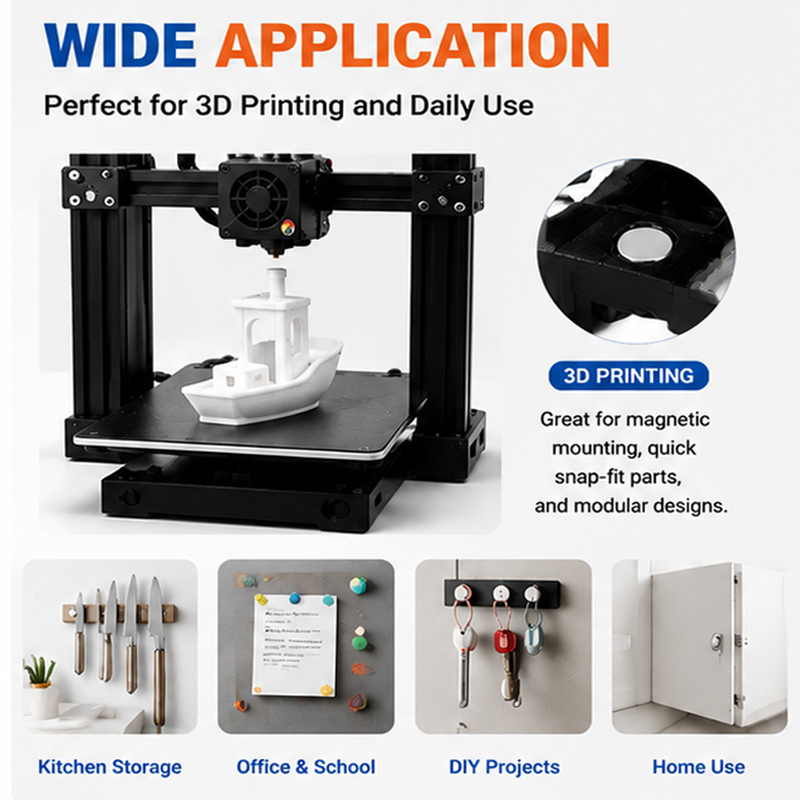 200pcs/box 3D Printing Magnets - 3D Printing Bambu ulasan dan harga