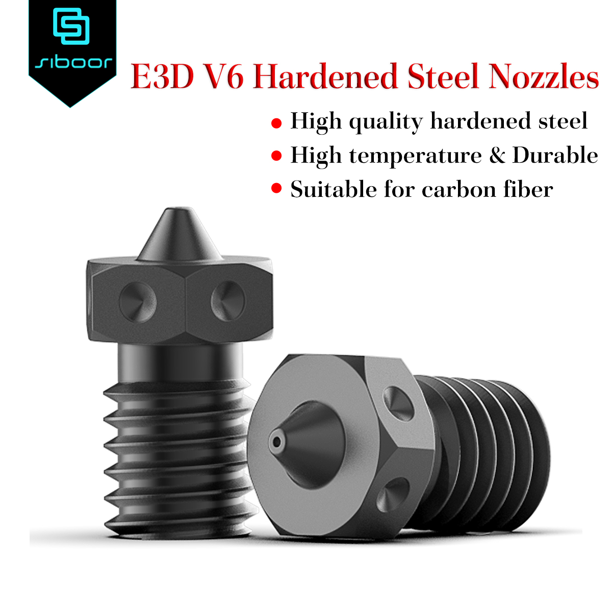 High Quality E3D V6 Nozzle Har - Nozzle 0.4Mm Hardened ulasan dan harga