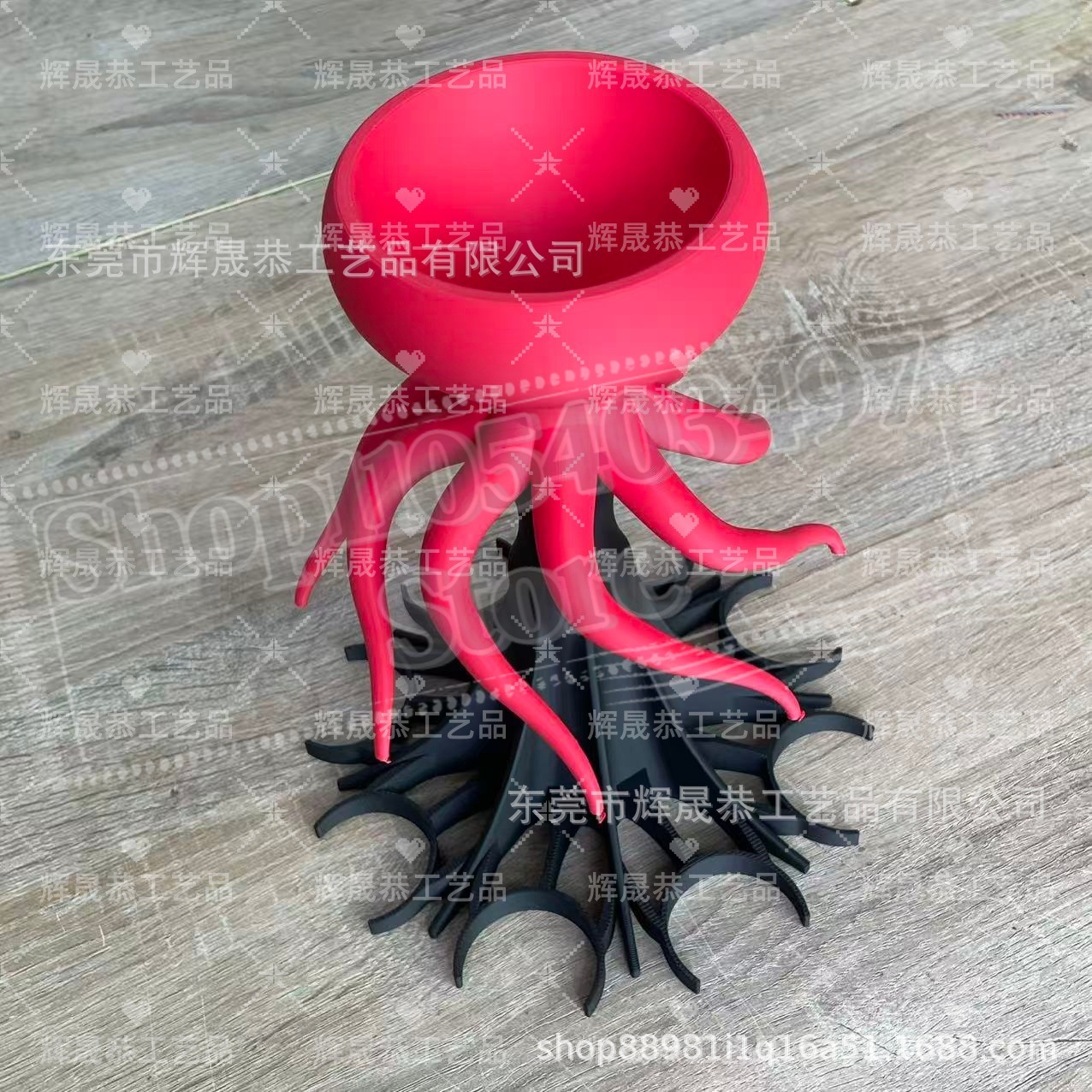 Octopus Shot Dispenser,3D Prin - 3D Printing In Food ulasan dan harga