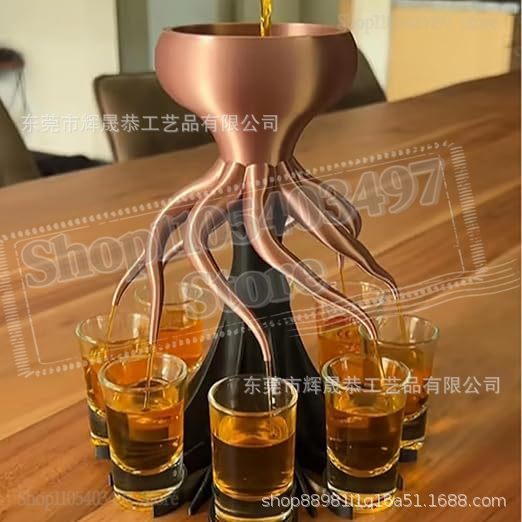 Octopus Shot Dispenser,3D Prin - 3D Printing In Food ulasan dan harga