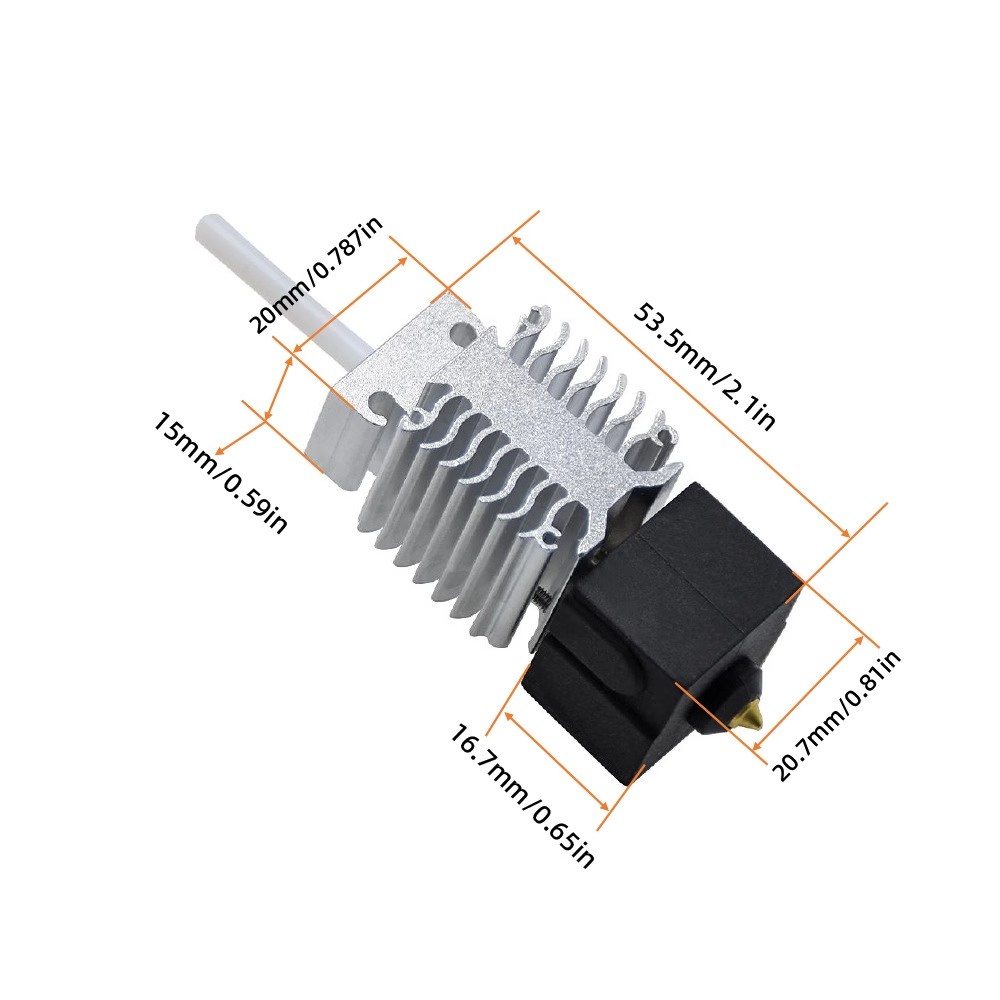 24V 40W Hotend Kit For Ender 3 - 3D Printing Ender ulasan dan harga