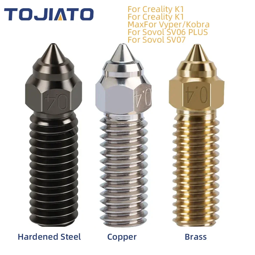 High-speed Volcano Nozzle Bras - Nozzle 0.4Mm Hardened ulasan dan harga