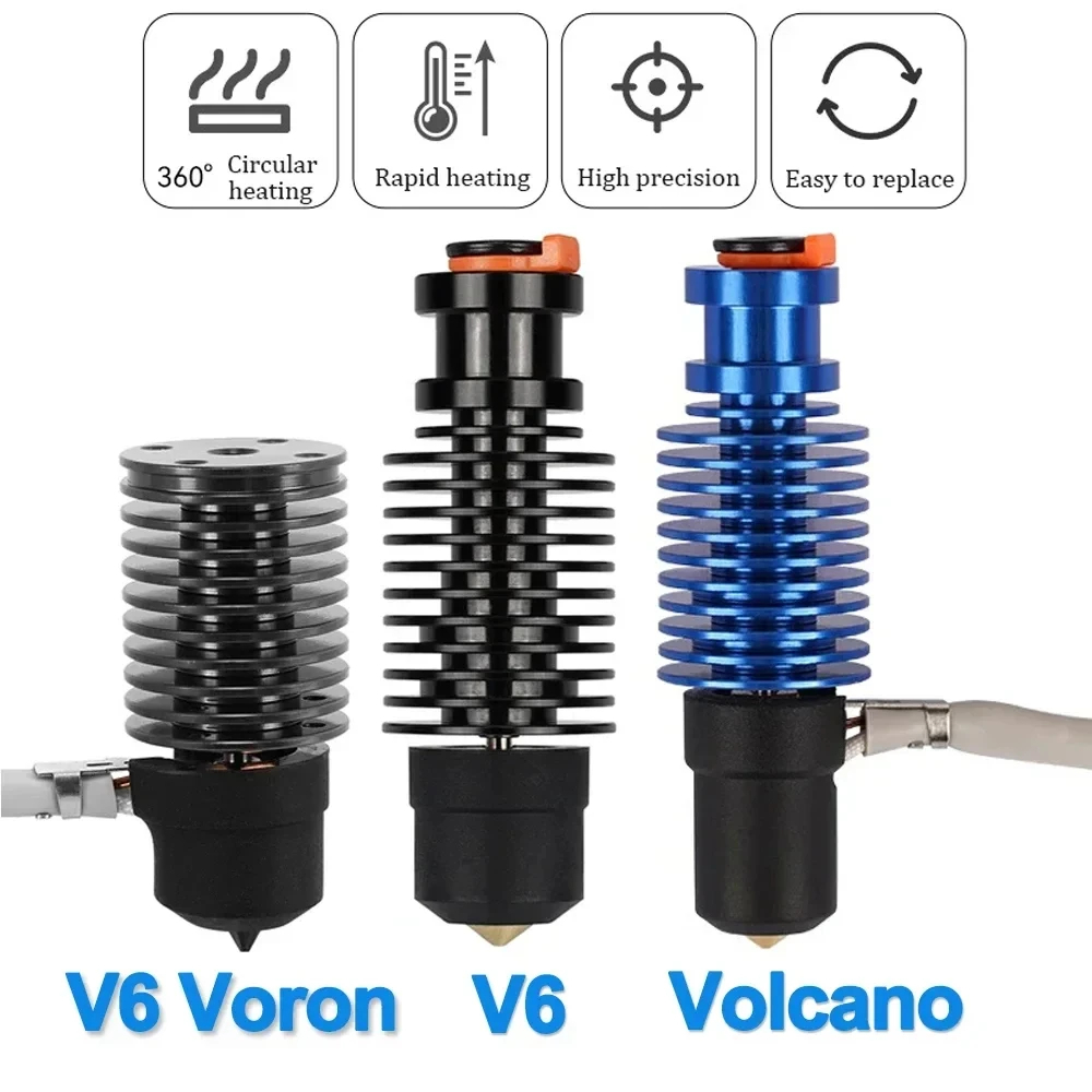 Volcano Hotend E3D V6 24V 50W  - 3D Printing Ender ulasan dan harga