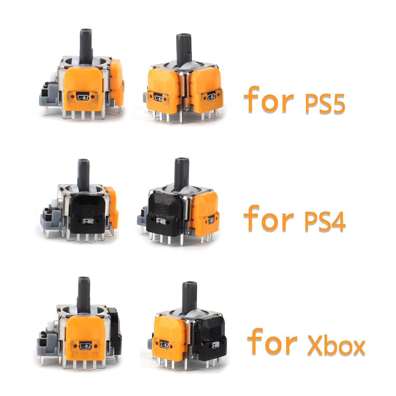 2pcs Replacement Hall Effect J - 3D Printing Xbox Controller ulasan dan harga